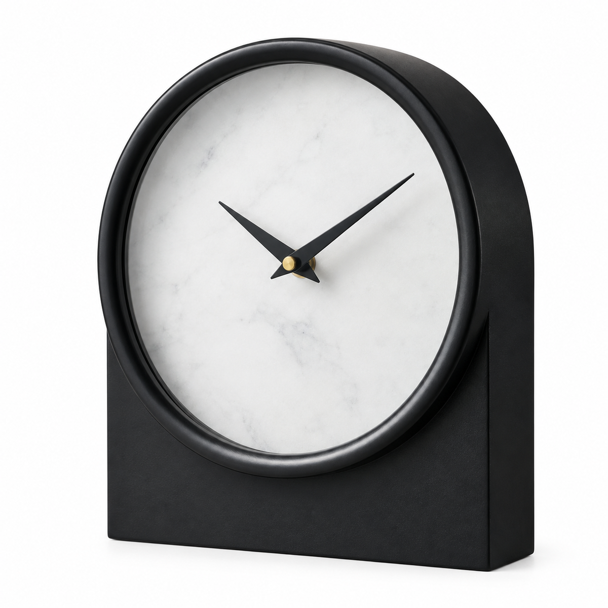 Jonah Table Clock - Black