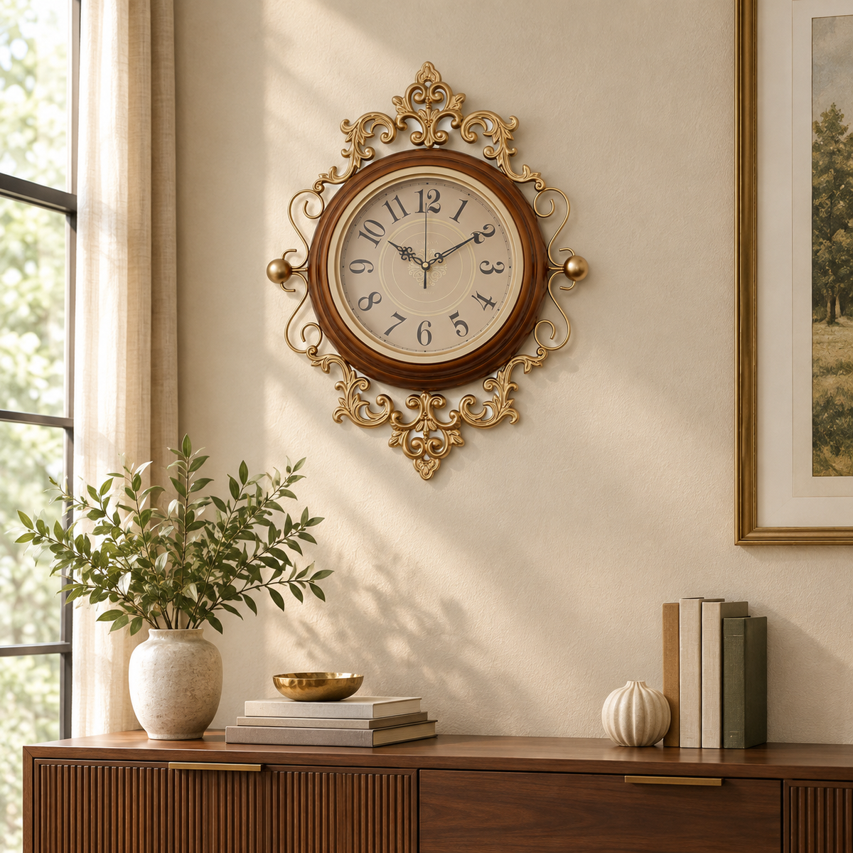 Johary Metal Wall Clock